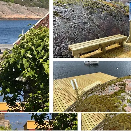 Lunvig - A Cosy In Idyllic Small Island Near Kristiansand, Sogne 度假居 *